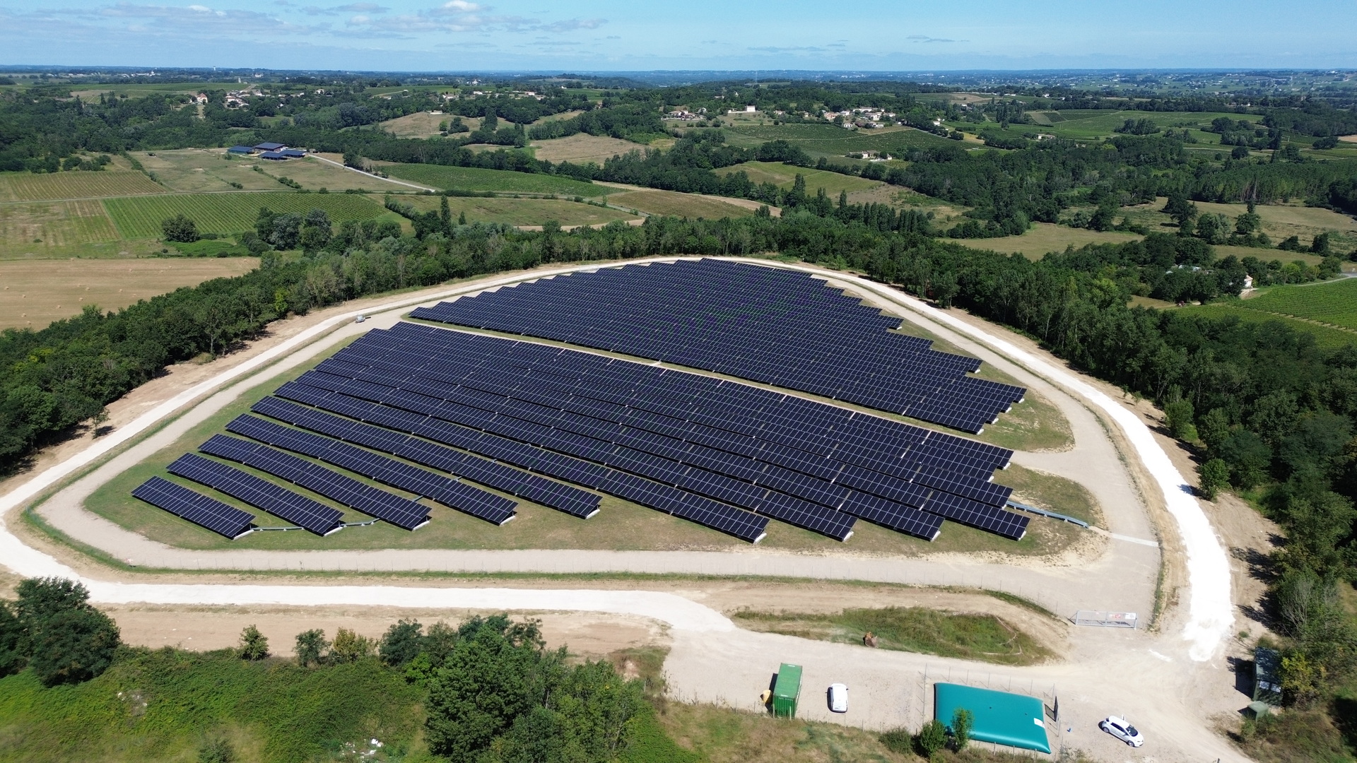 Inauguration de la Centrale photovoltaïque du Semoctom de Saint-Léon