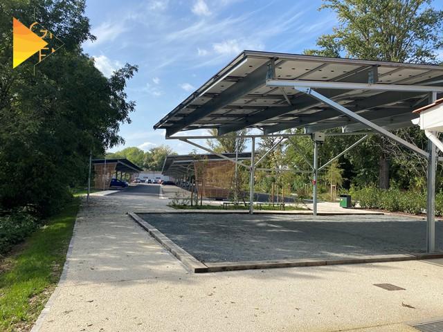 structure d'une ombirère deparking